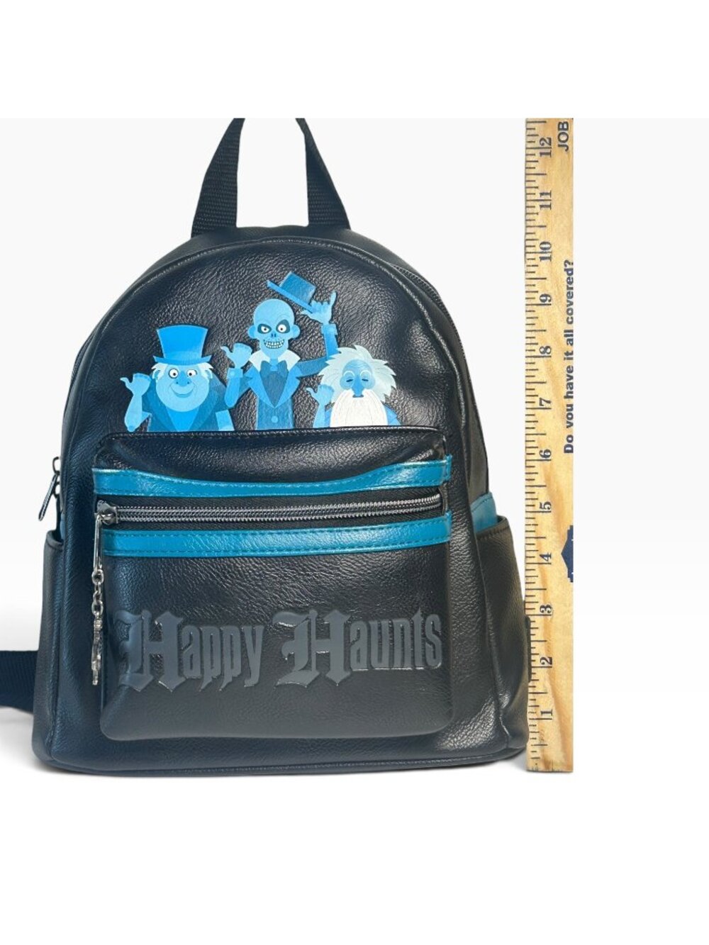 Loungefly Disney Haunted Mansion Hitchhiking Ghosts Happy Haunts Halloween Bag - Picture 10 of 13